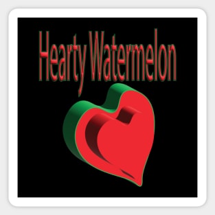 Hearty Watermelon Sticker